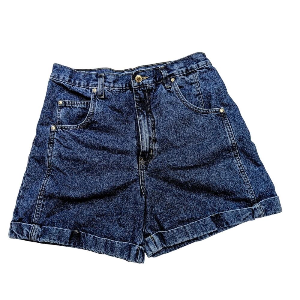 Vintage Alaska Blues Junior's Denim High Rise Shorts-Size13/14. Pre-Owned.